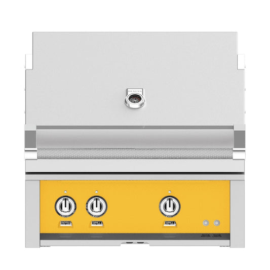 Hestan 30-Inch Built-In Propane Gas Grill W/ Sear Burner & Rotisserie - Sol - GMBR30-LP-YW - Image 1