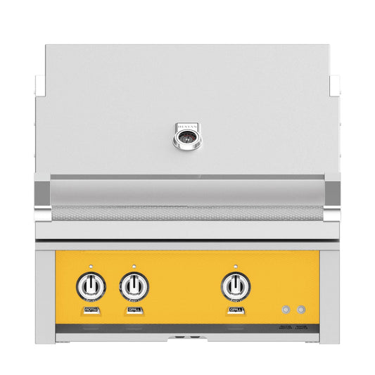 Hestan 30-Inch Built-In Natural Gas Grill W/ Sear Burner & Rotisserie - Sol - GMBR30-NG-YW - Image 1