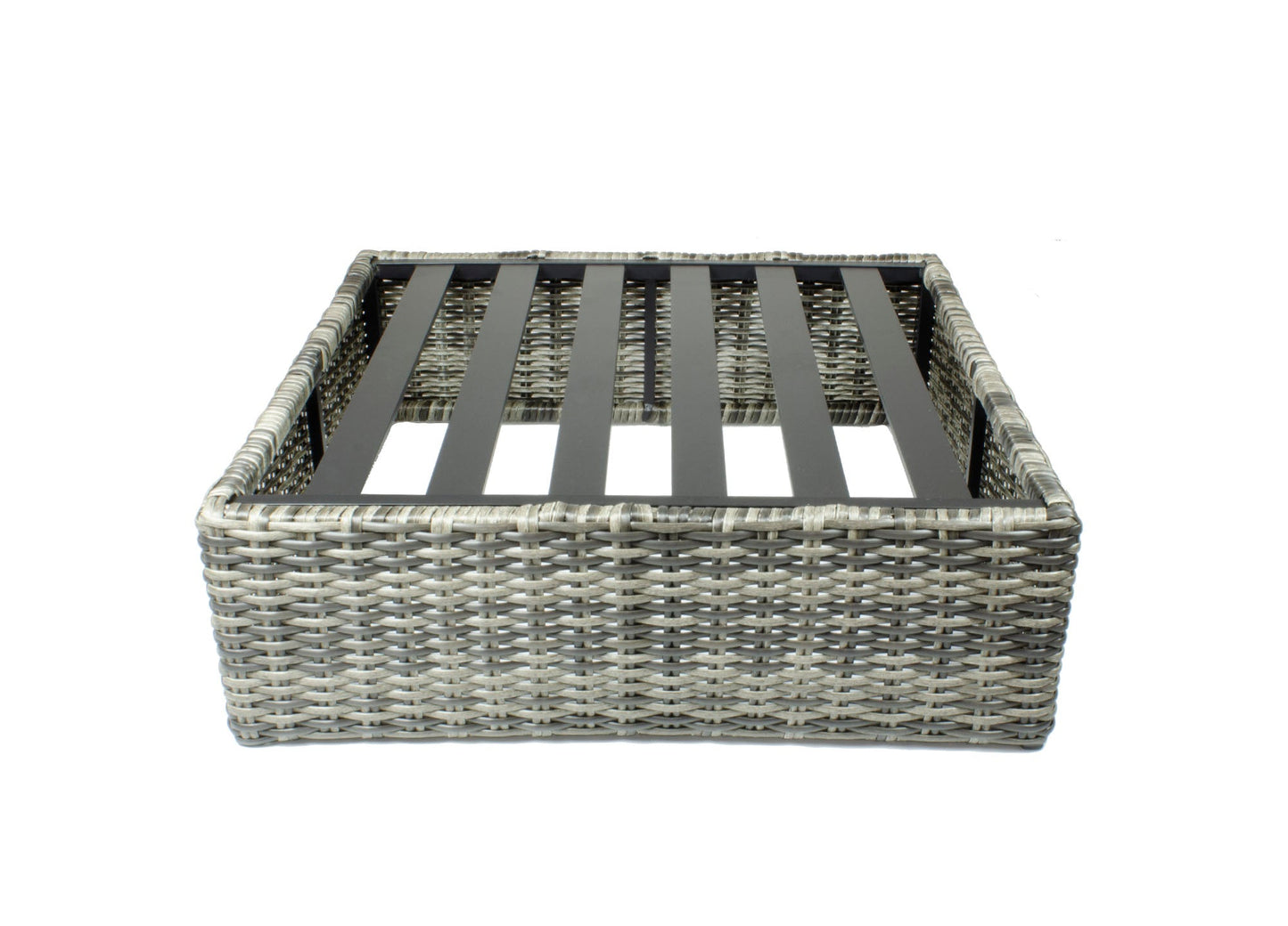 Athena Dark Square Ottoman 30"