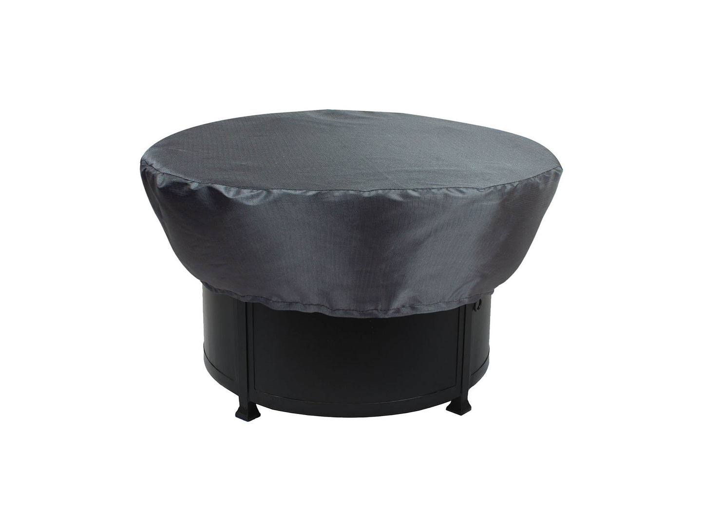 Fire Pit Cover Round 36"-42" - DIA43''x12''H - Mercury
