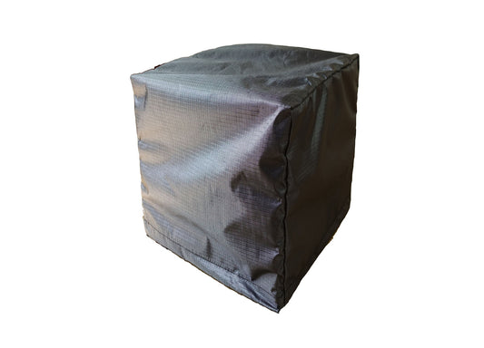 Accent Table Cover Square - 25''Wx25'Dx18.5''H - Gold