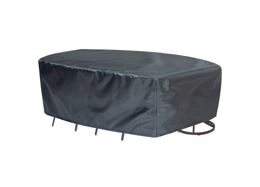 Shield Mercury Cover for 584 Fits Medium Oval/Rectangle
Table & Chairs w/8 ties,
elastic & spring cinch lock