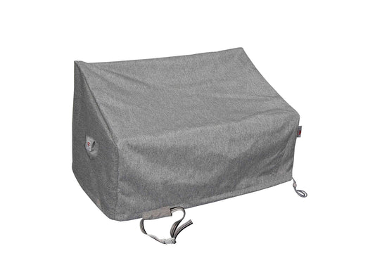 Premium Heavy-Duty Large Loveseat Cover - 3-Layer Water & UV-Resistant, Platinum Series, 62.5"W x 35"D x 24''/36"H for Outdoor Patio Furniture