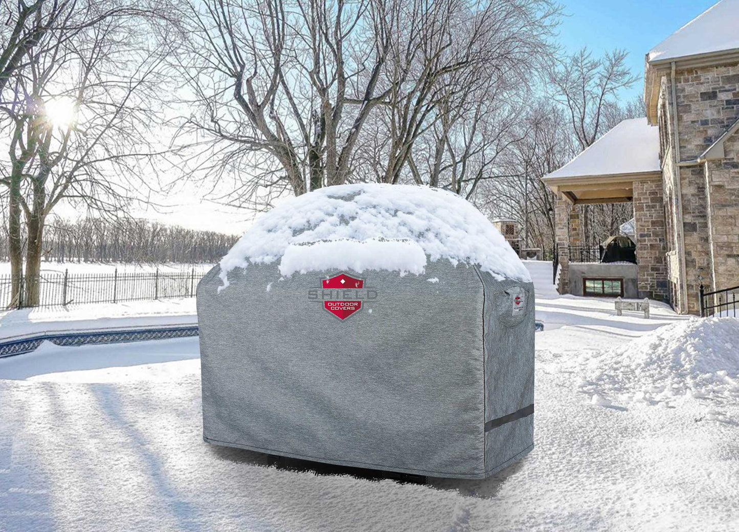 Grill Cover Platinum 26" Grill Cart Cover (59"x22"x47.5")