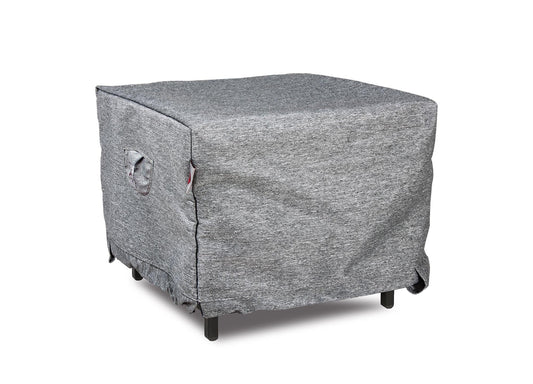 Premium Heavy-Duty Accent Table Cover - 3-Layer Water & UV-Resistant, Platinum Series, 25''Wx25'Dx18.5''H for Outdoor Patio Furniture