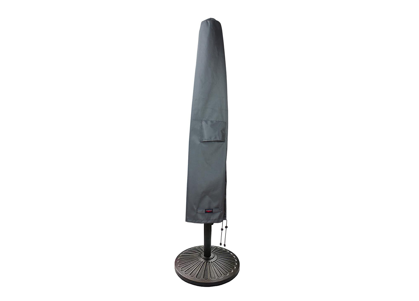 Umbrella Cover (Market Style) Round 9' - 7"Dia x 62.5"H Titanium