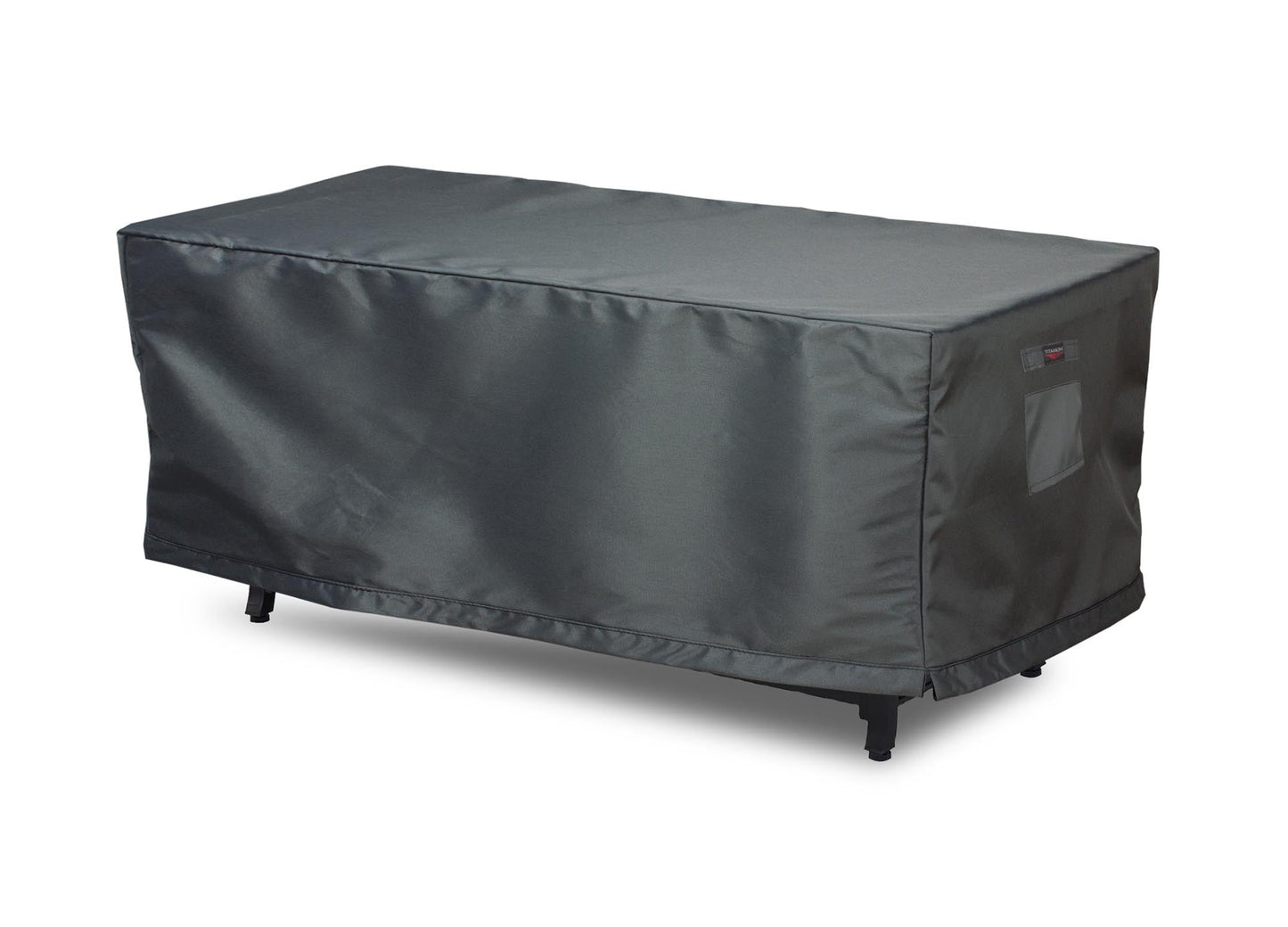 Fire Table Cover Rectangle - 56" W x 36" D x 25" H Titanium