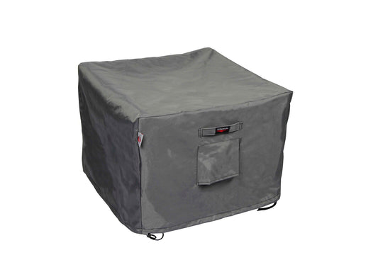 Accent Table Cover Titanium Square - 26"Wx 26"D x 21"H