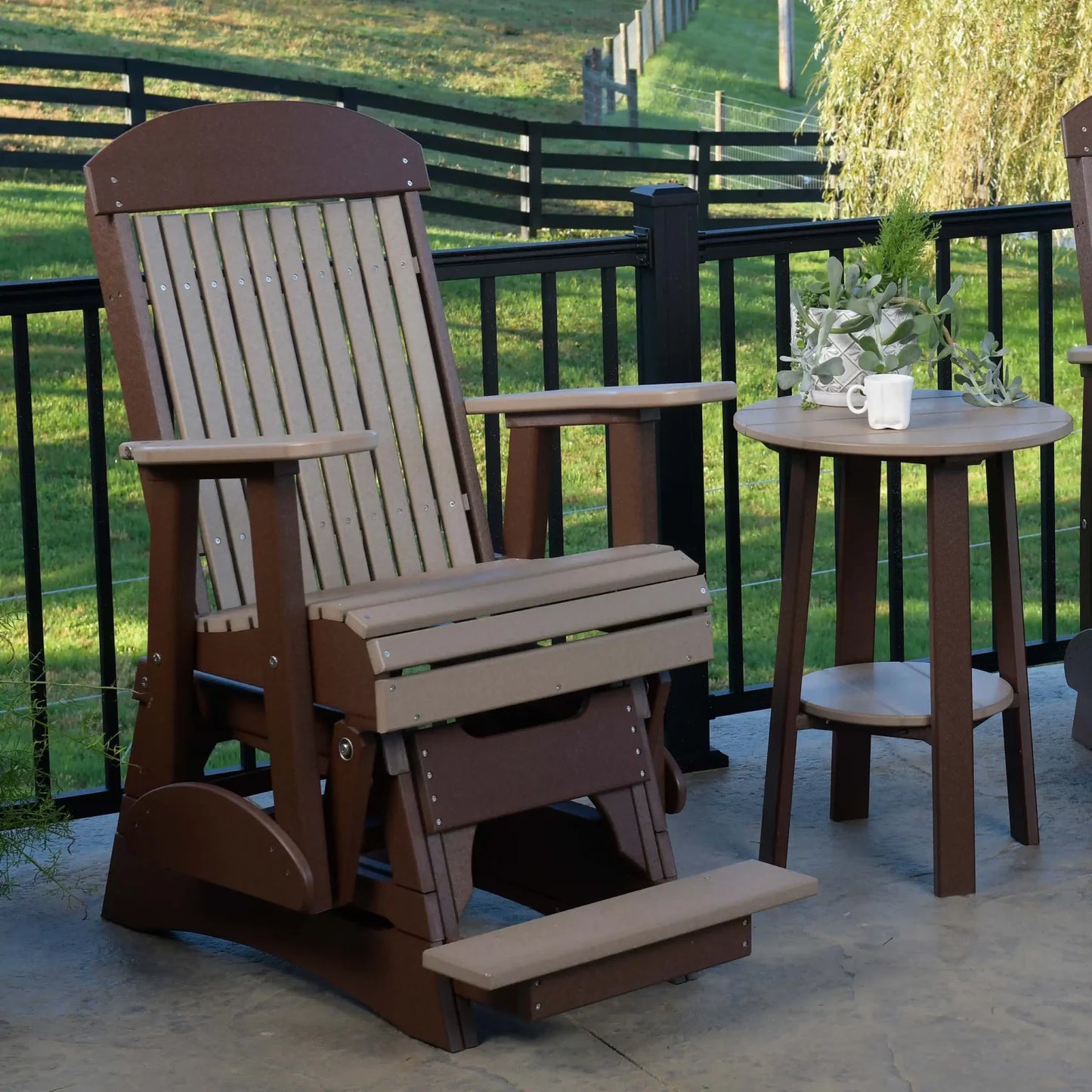 2′ Classic Balcony Glider Chair