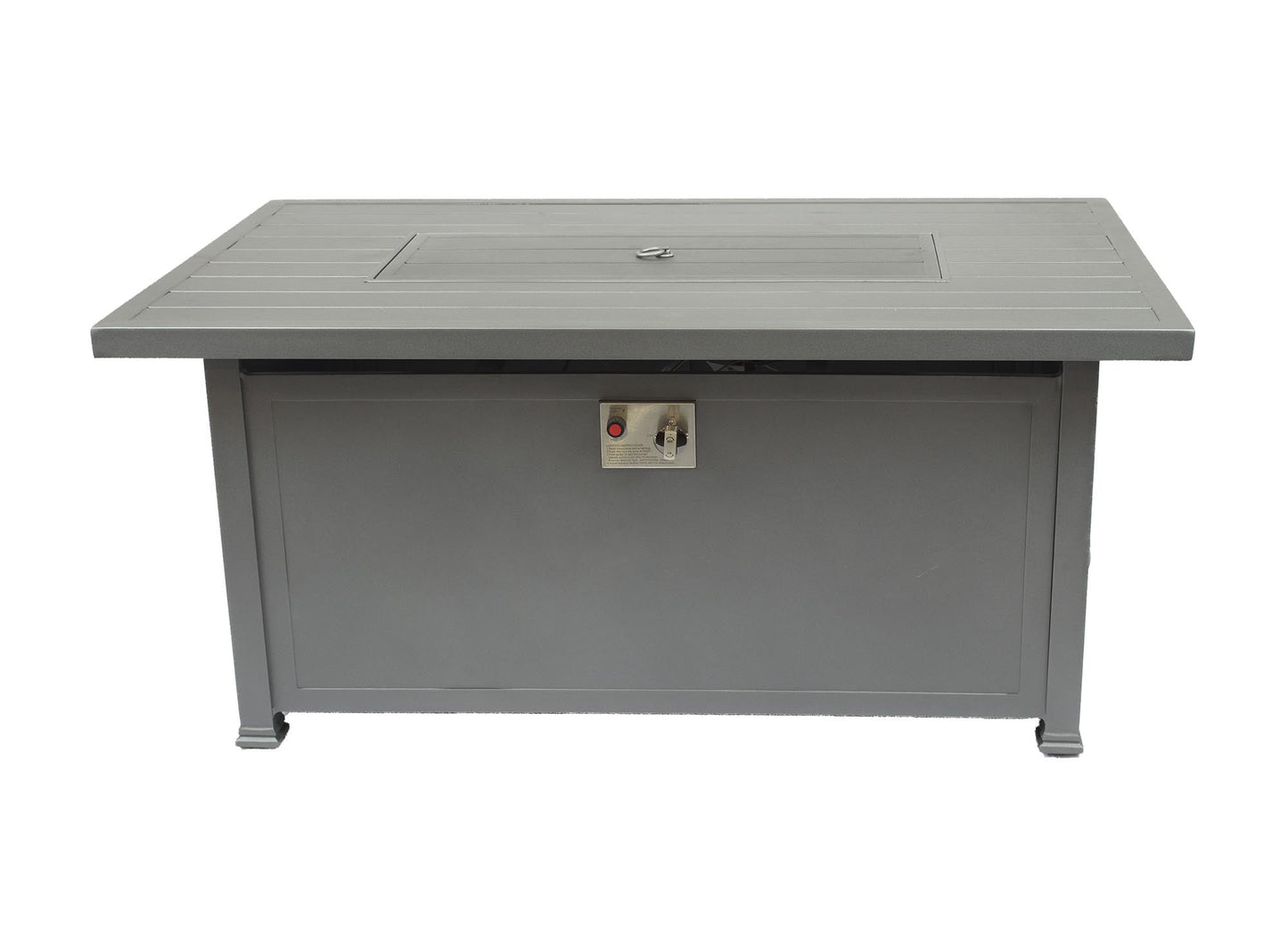 Rectangle Chat Firepit Table 52" x 32" JoLee