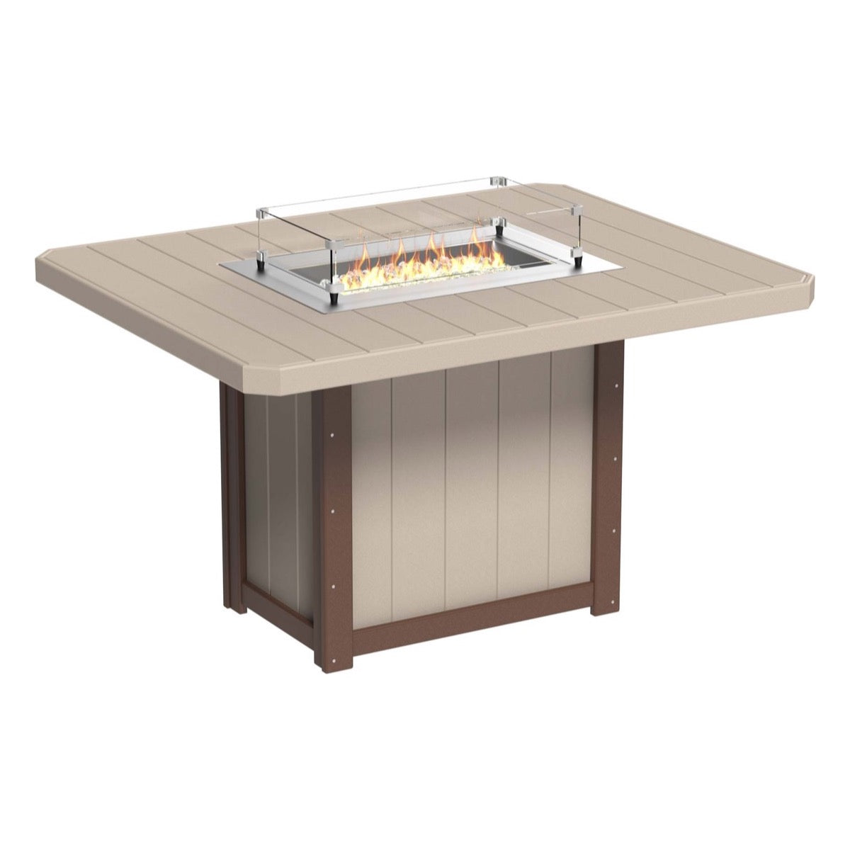 Lumin Fire Table 62″ Rectangular