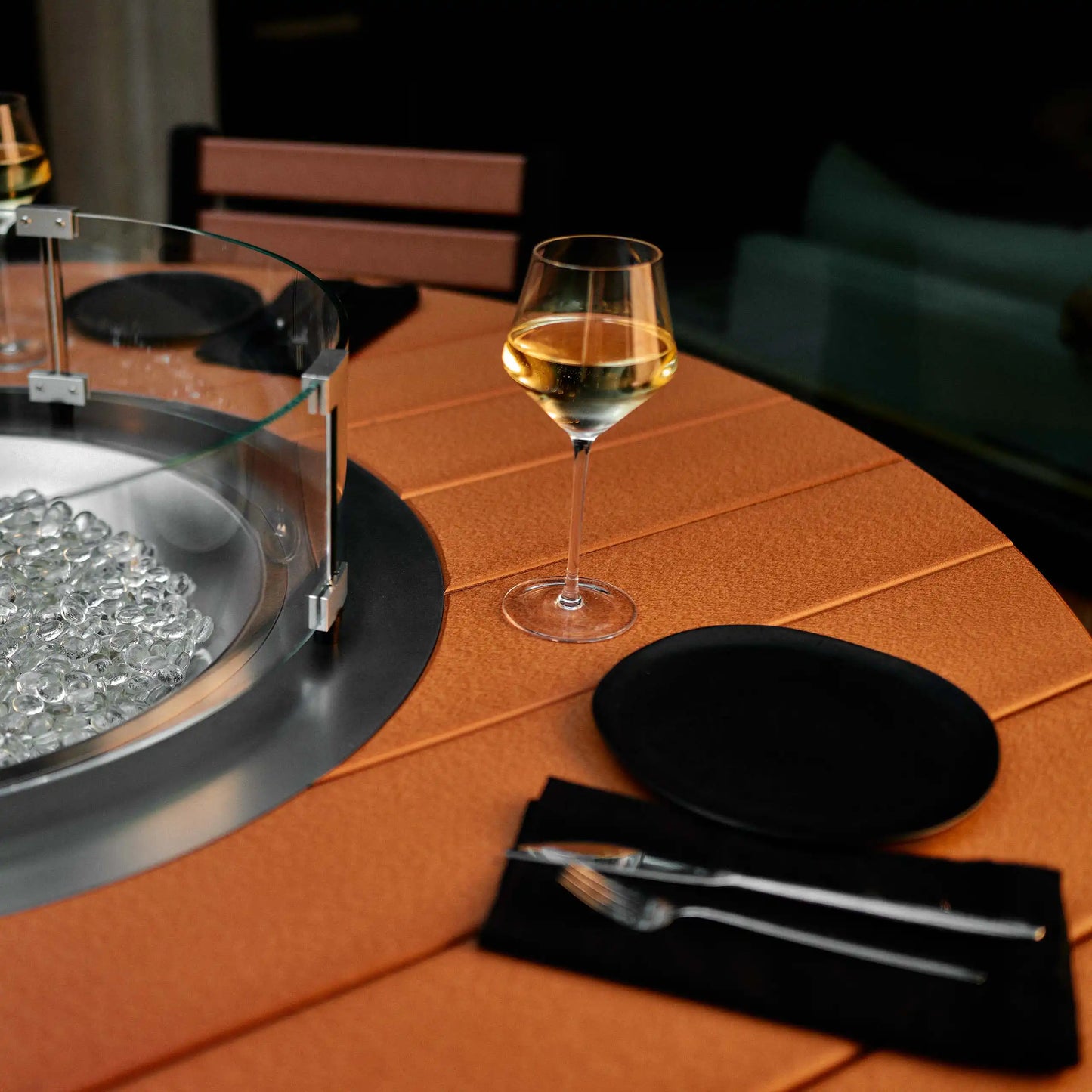 Lumin Fire Table 60″ Round