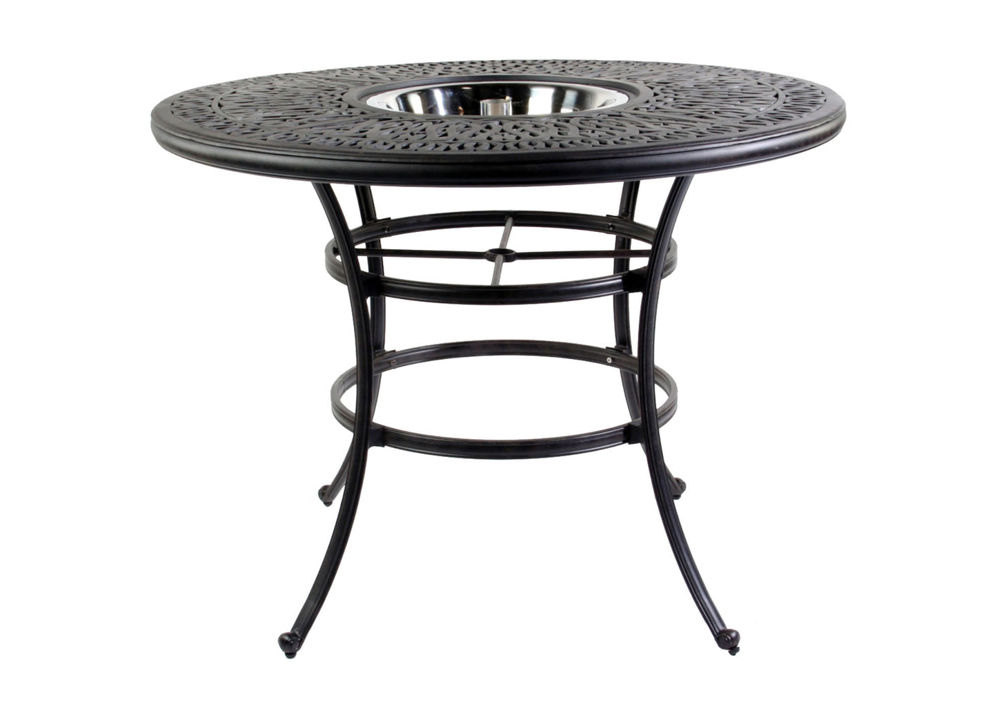 52" Round Bar Table Signature (Ice Bucket or Burner Optional)
