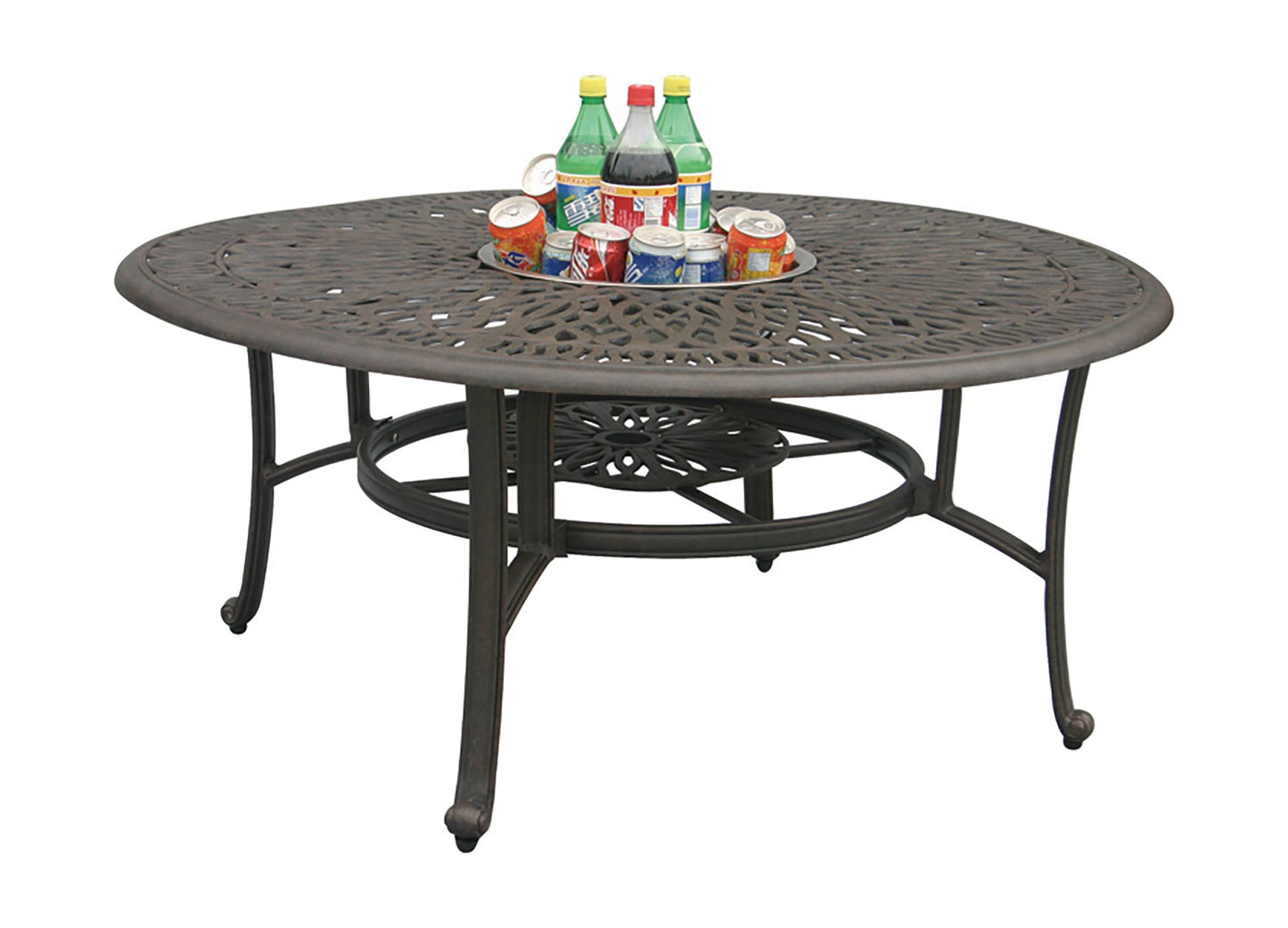 52" Round Chat Table Signature  (Ice Bucket or Burner Optional)