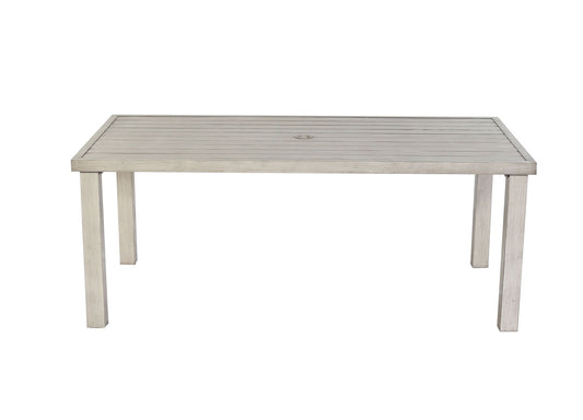 74" x 36" Rectangle Dining Table JoLee White