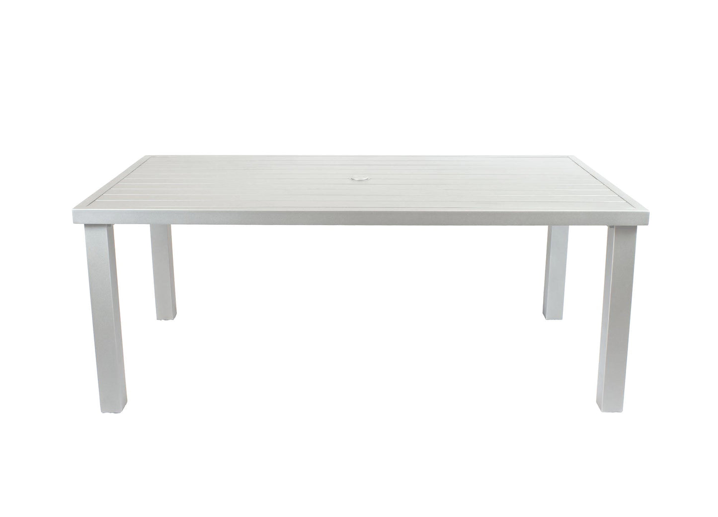 96" x 44" Rectangle Dining Table JoLee White