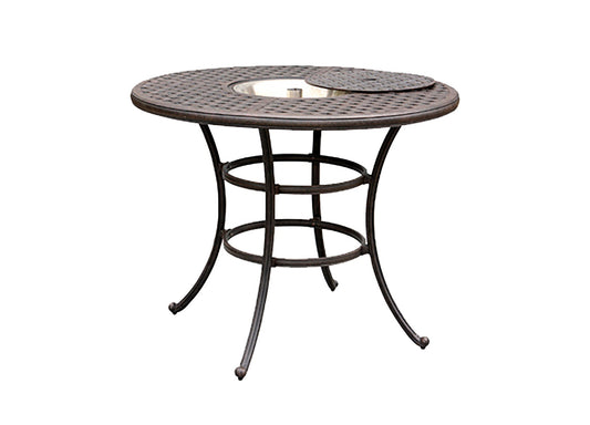 52" Round Counter Table Signature  (Ice Bucket or Burner Optional)