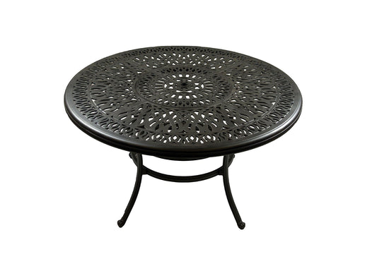 52" Round Dining Table Signature (Ice Bucket or Burner Optional)
