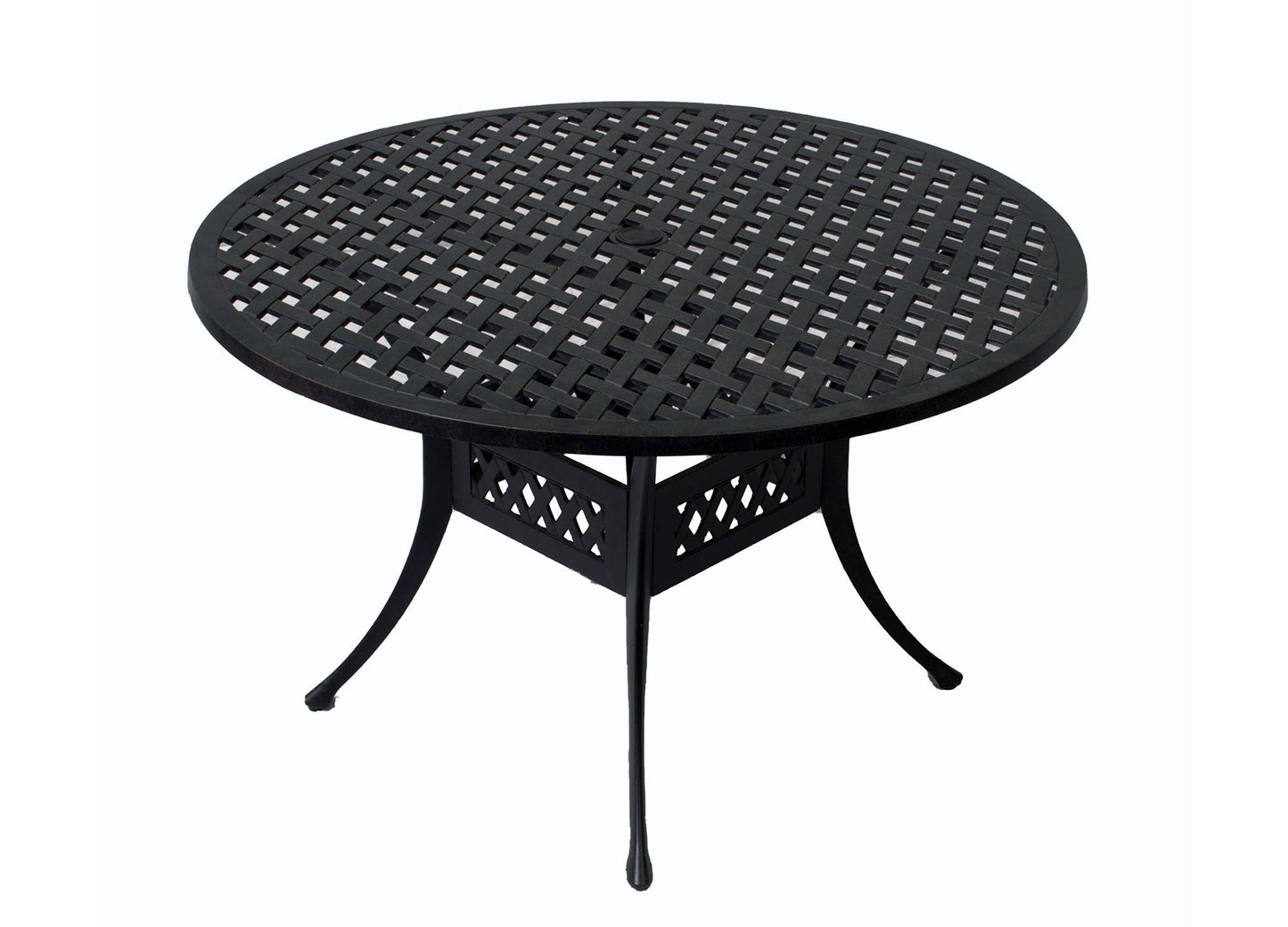 48" Round Dining Table Weave