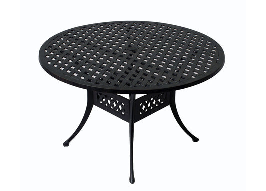 48" Round Dining Table Weave