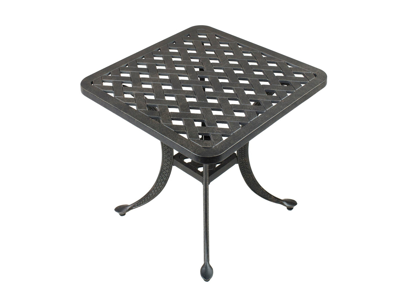 21" Square Accent Table Weave