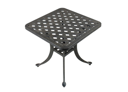 21" Square Accent Table Weave