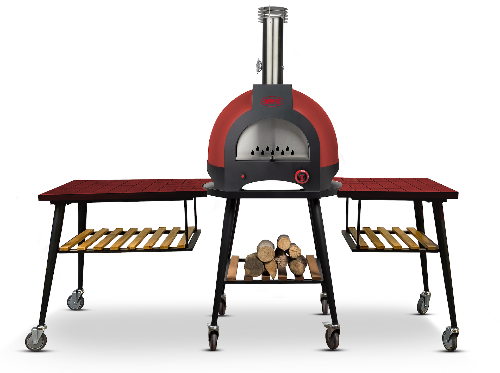 WPPO - Infinity 50 Wood / Gas  Hybrid - 2 Pizza Oven. - WPPO LLC Direct
