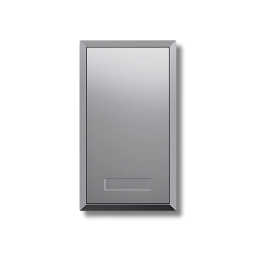 304 Stainless Steel Trash Drawer, with kick plate slide out system