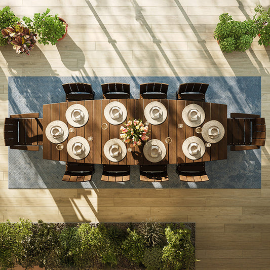Urban Dining Table (4’ x 10’ Oval)