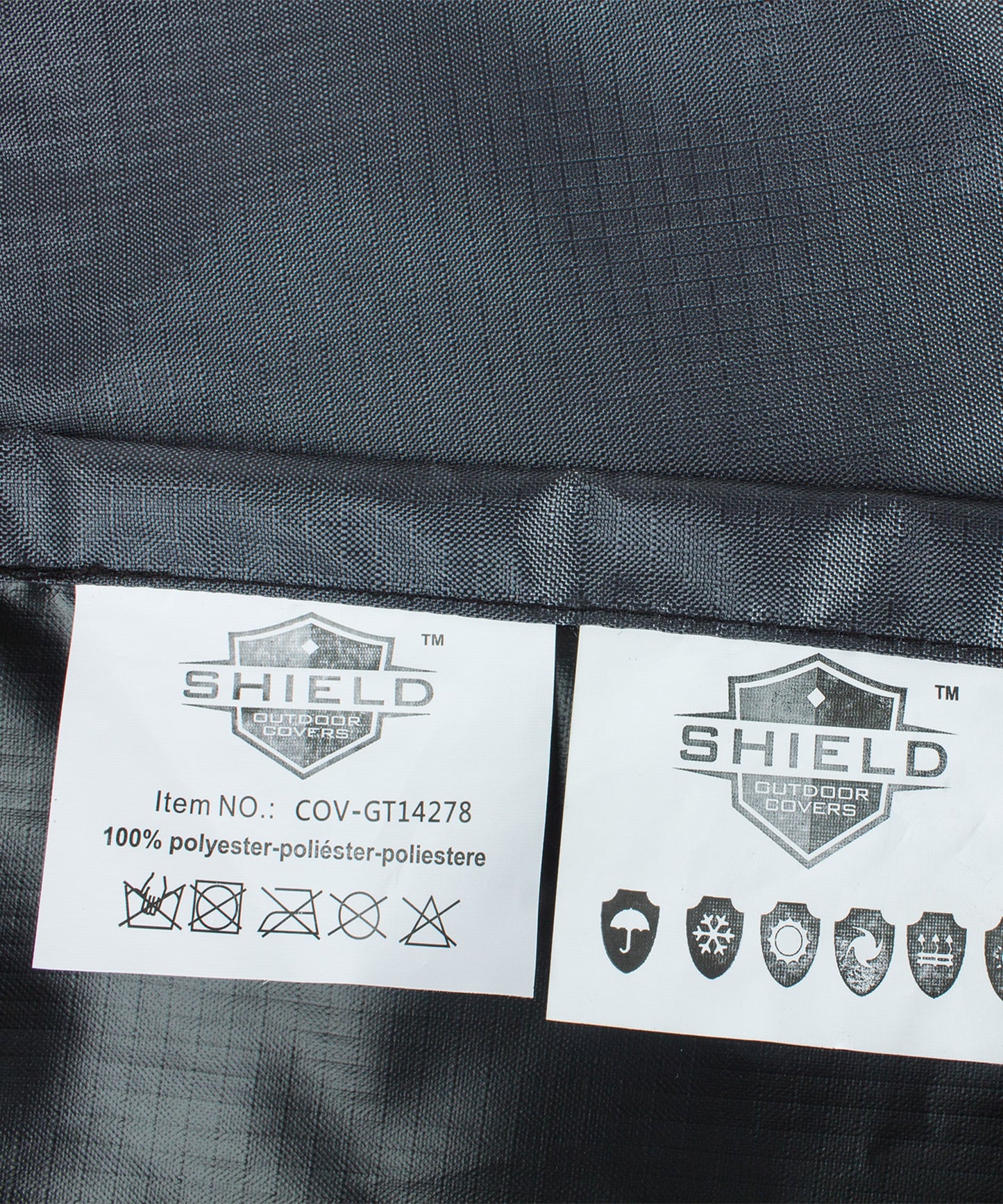 Grill Cover 26" Grill Cart Cover (59"x22"x47.5") - Gold