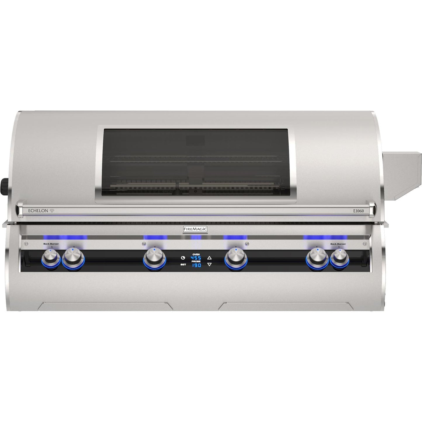Fire Magic Echelon Diamond E1060i 48-Inch Built-In Propane Grill w/ Rotisserie, Left Side Infrared Burner, Magic Window & Digital Thermometer - E1060I-9L1P-W - Image 1
