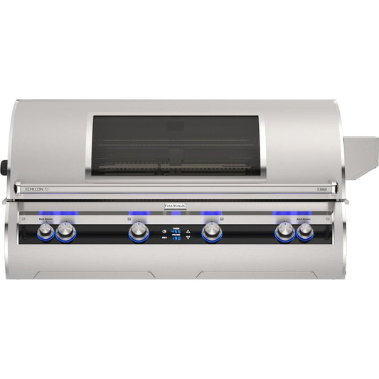 Fire Magic Echelon Diamond E1060i 48-Inch Built-In Natural Gas Grill w/ Rotisserie, Magic Window & Digital Thermometer - E1060I-9L1N-W - Image 1