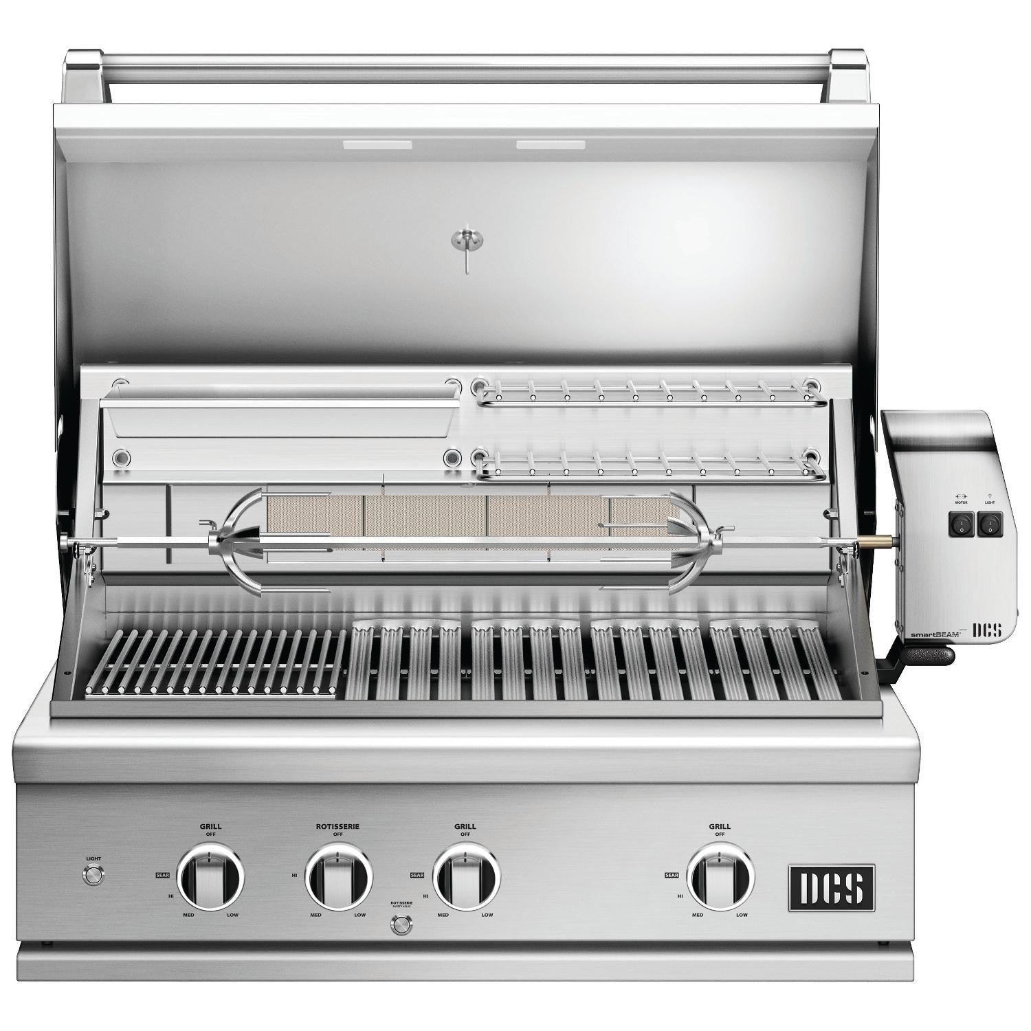 DCS Series 9 36-Inch Built-In Natural Gas Grill With Rotisserie - BE1-36RC-N - Image 2