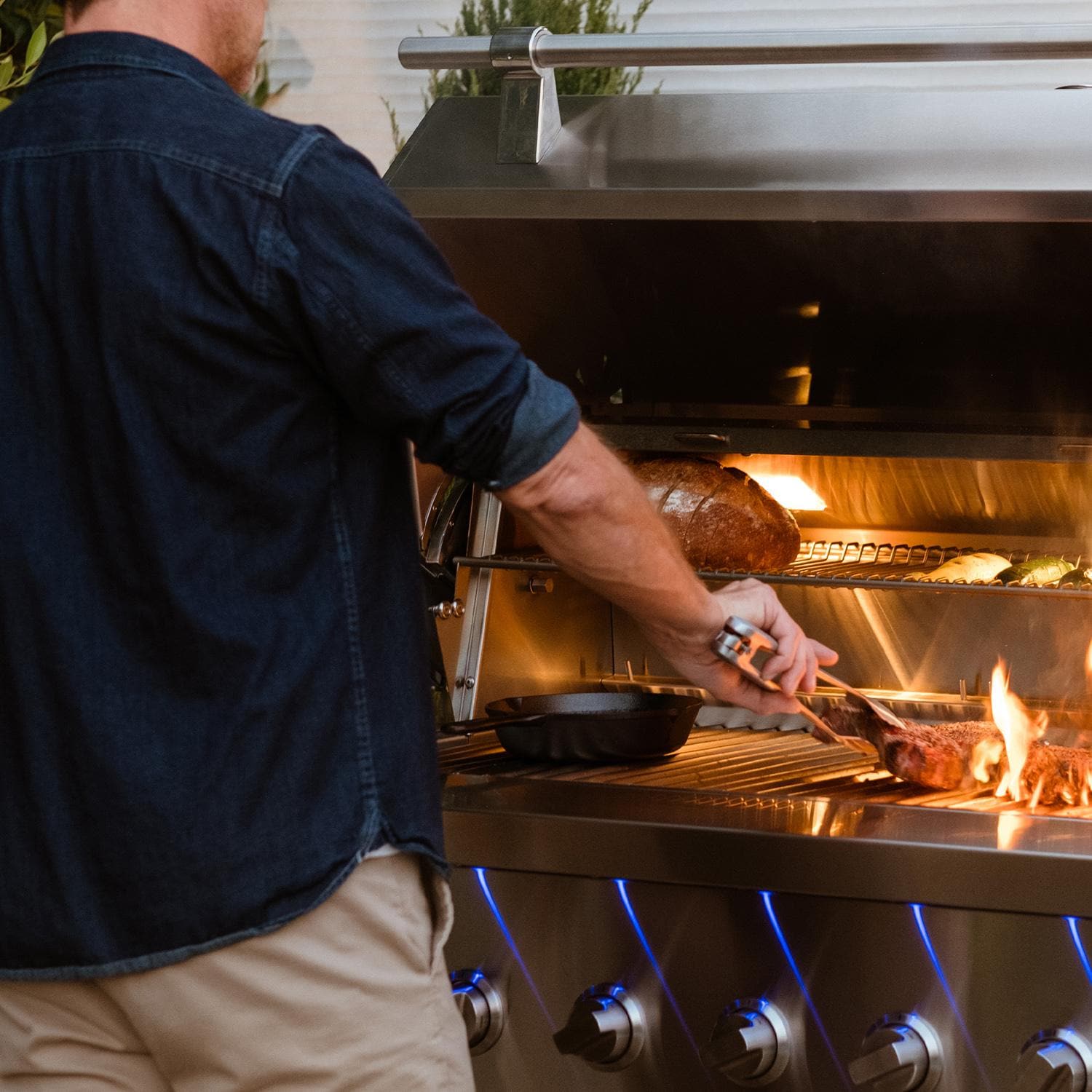 American Made Grills Encore 36-Inch Hybrid Grill - Natural Gas - ENC36-NG - Image 5