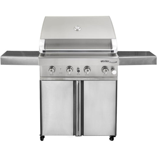 Turbo Elite 32-in 4-Burner Natural Gas Grill With Rear Infrared Burner - Image 1