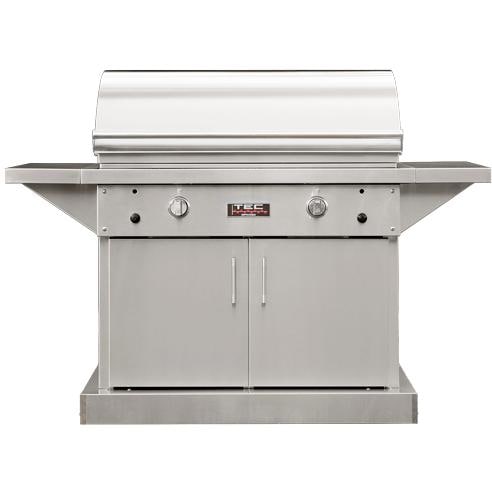 TEC Sterling Patio FR 44-Inch Infrared Propane Gas Grill On Stainless Cabinet - STPFR2LPCAB - Image 1