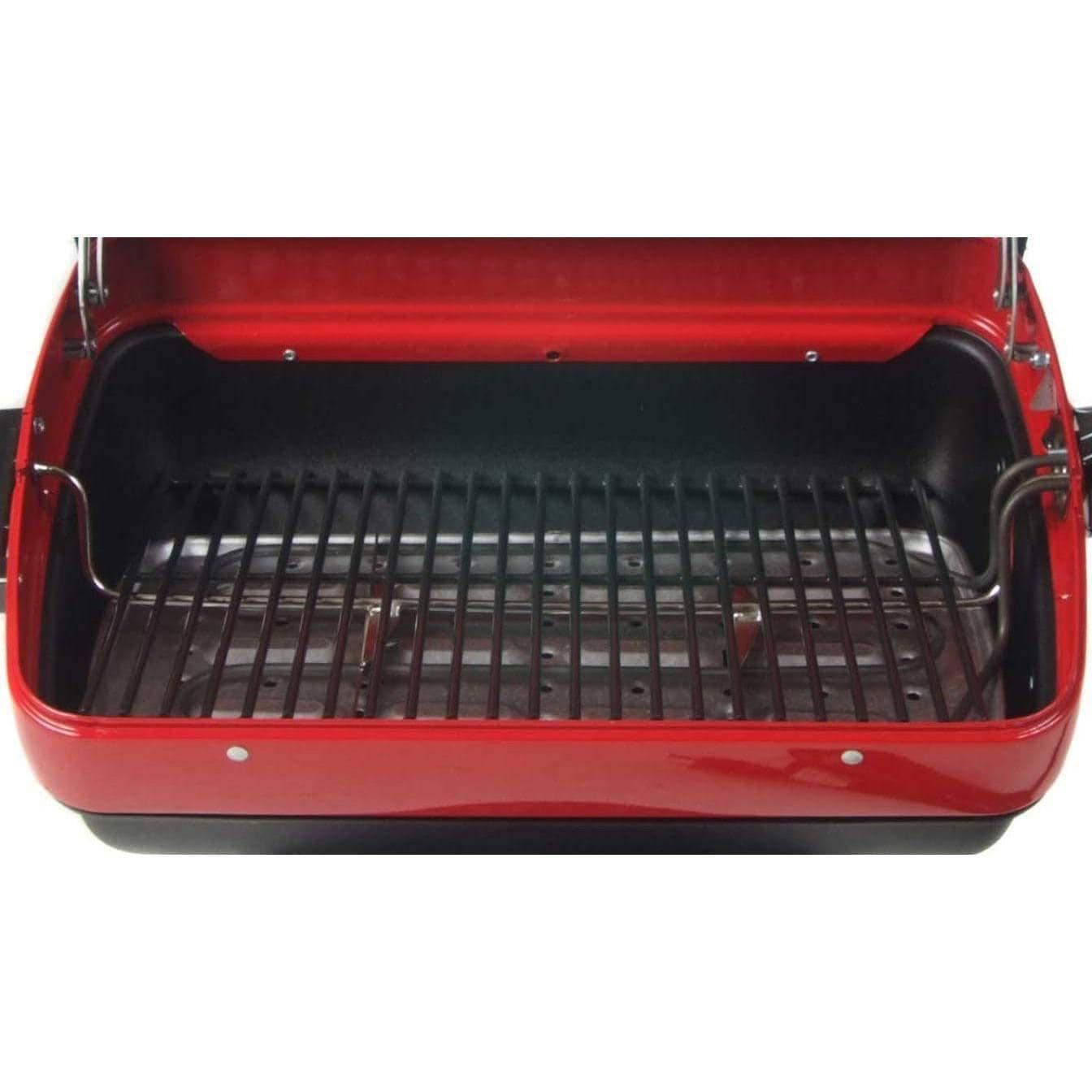 Americana by Meco 1500 Watt Electric Grill With Rotisserie, Easy View Window And Plastic Side Trays - 9359U8.181 - Image 9