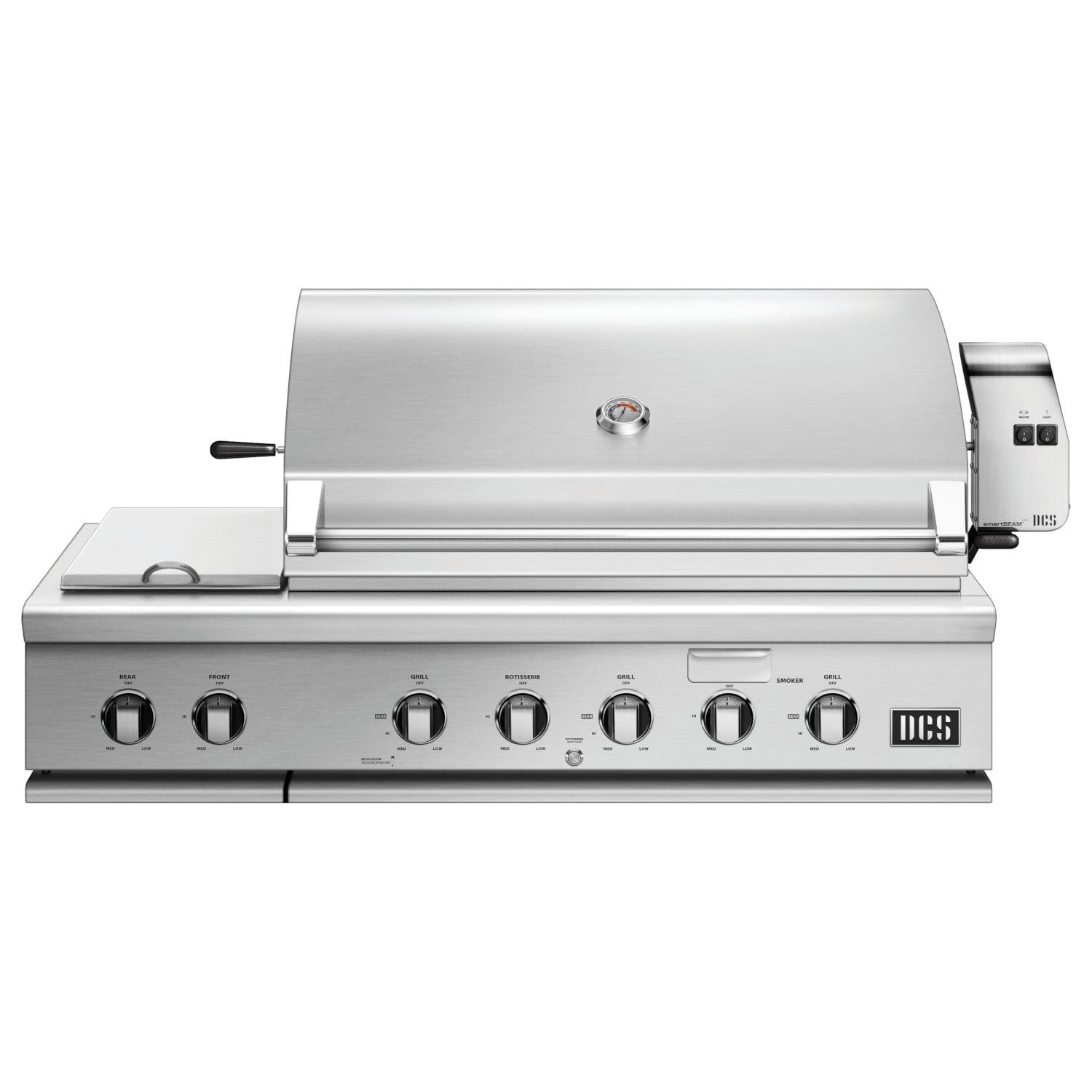 DCS Series 7 48-Inch Built-In Natural Gas Grill With Double Side Burner & Rotisserie - BH1-48RS-N - Image 1