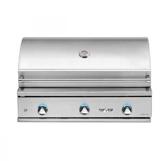 Delta Heat 38-Inch 3-Burner Built-In Natural Gas Grill - DHBQ38G-DN - Image 1