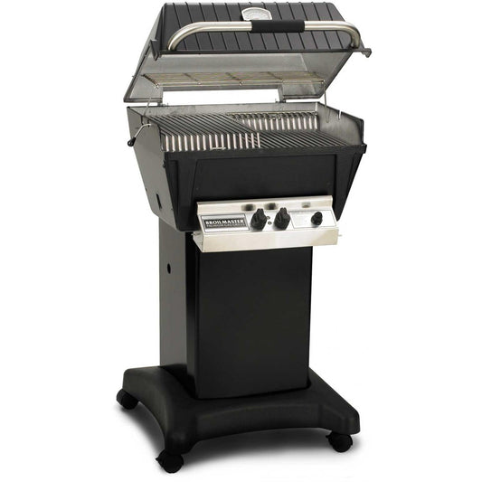 Broilmaster P4-XF Premium Propane Gas Grill On Black Cart - Image 1