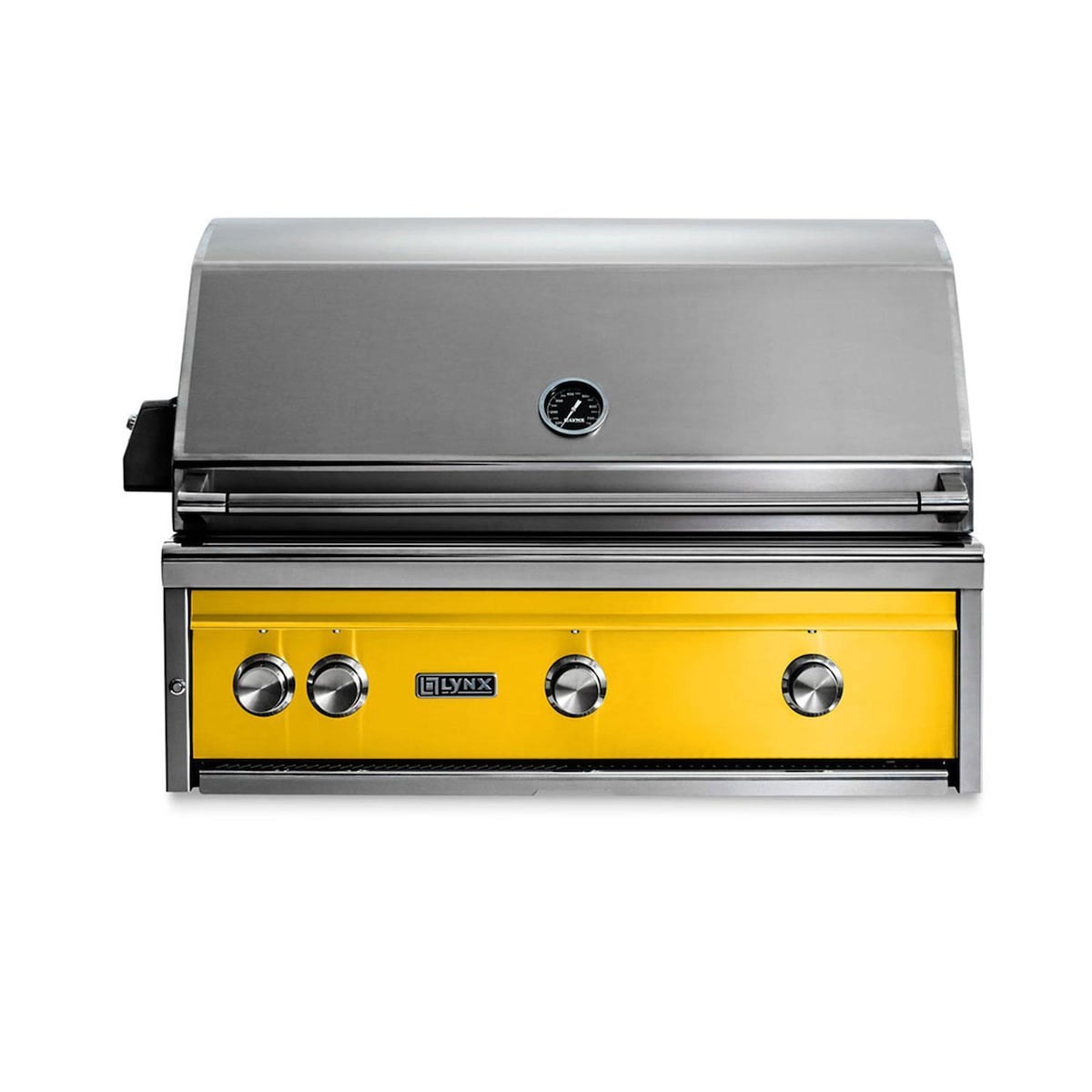 Lynx Professional 36 Inch Built-In All Infrared Trident Natural Gas Grill w/ Rotisserie in California Poppy - L36ATR-CANG - Image 1