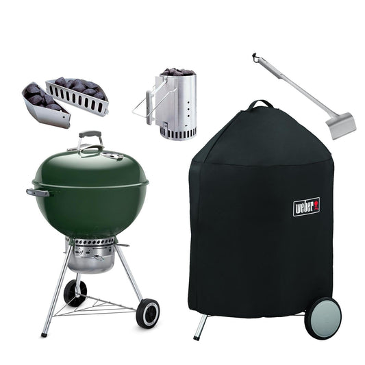Weber 22-Inch Kettle Ultimate Bundle - Green - Image 1