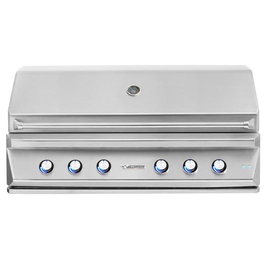 Twin Eagles 54-Inch 4-Burner Built-In Natural Gas Grill with Sear Zone & Two Infrared Rotisserie Burners - TEBQ54RS-CN - Image 1