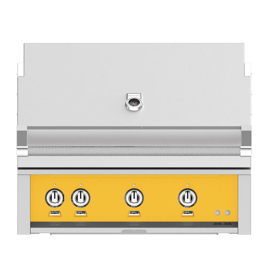 Hestan 36-Inch Built-In Natural Gas Grill W/ Sear Burner & Rotisserie - Sol - GMBR36-NG-YW - Image 1