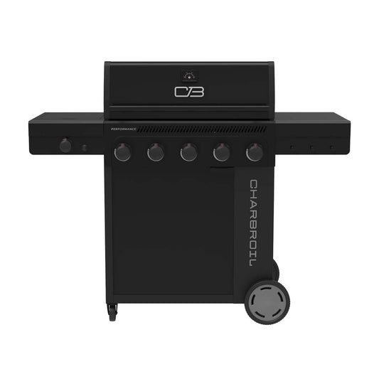 Charbroil Performance Series 5-Burner Propane Gas Grill Cabinet - Black - 463463025 - Image 1