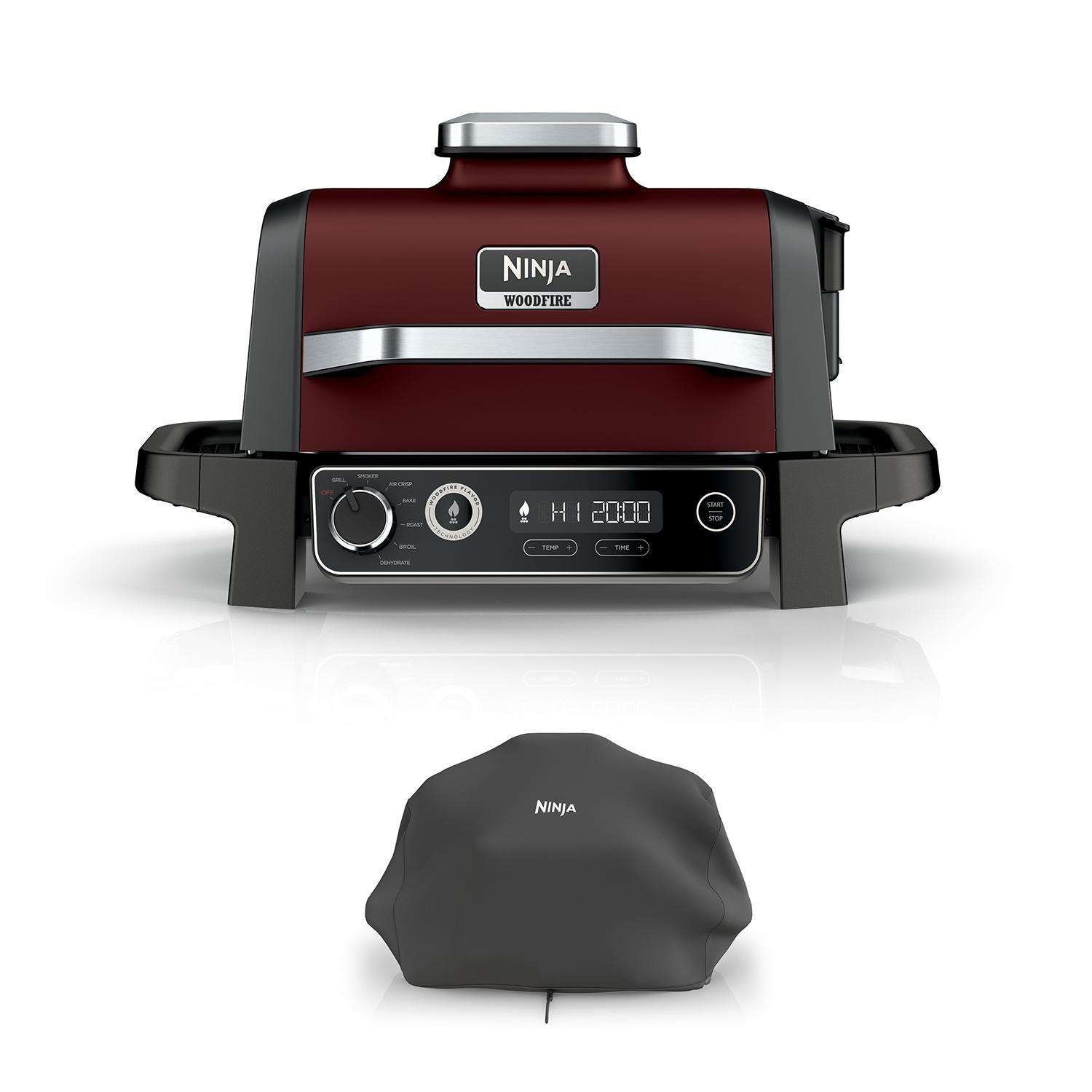 Ninja Wood Fire Grill w/Grill Cover - Image 1