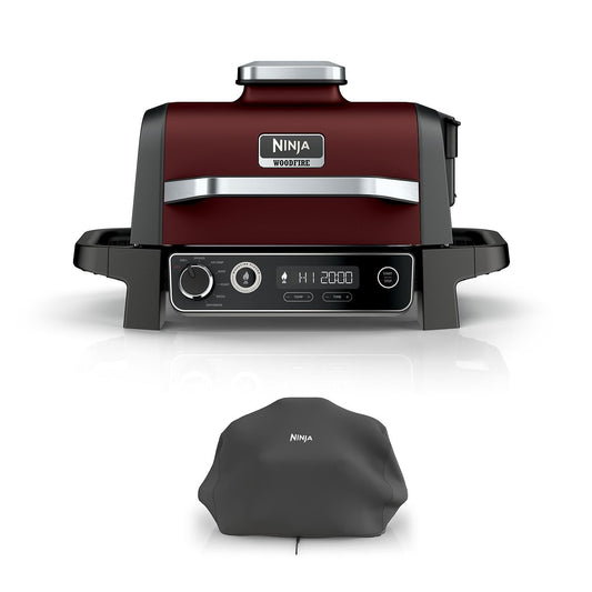 Ninja Wood Fire Grill w/Grill Cover - Image 1