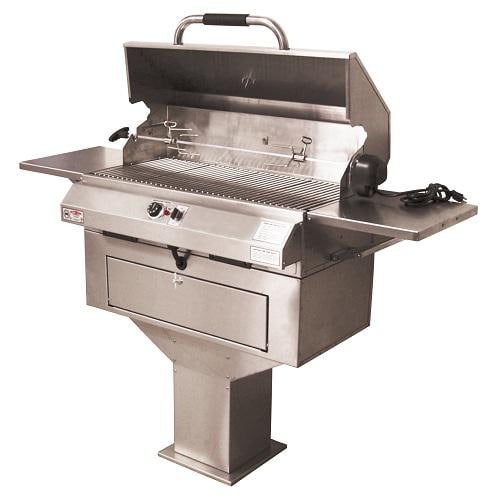 Electri-Chef Ruby 32-Inch Pedestal-Base 5280 Watt Electric Grill - 4400-EC-448-PB-S-32 - Image 1