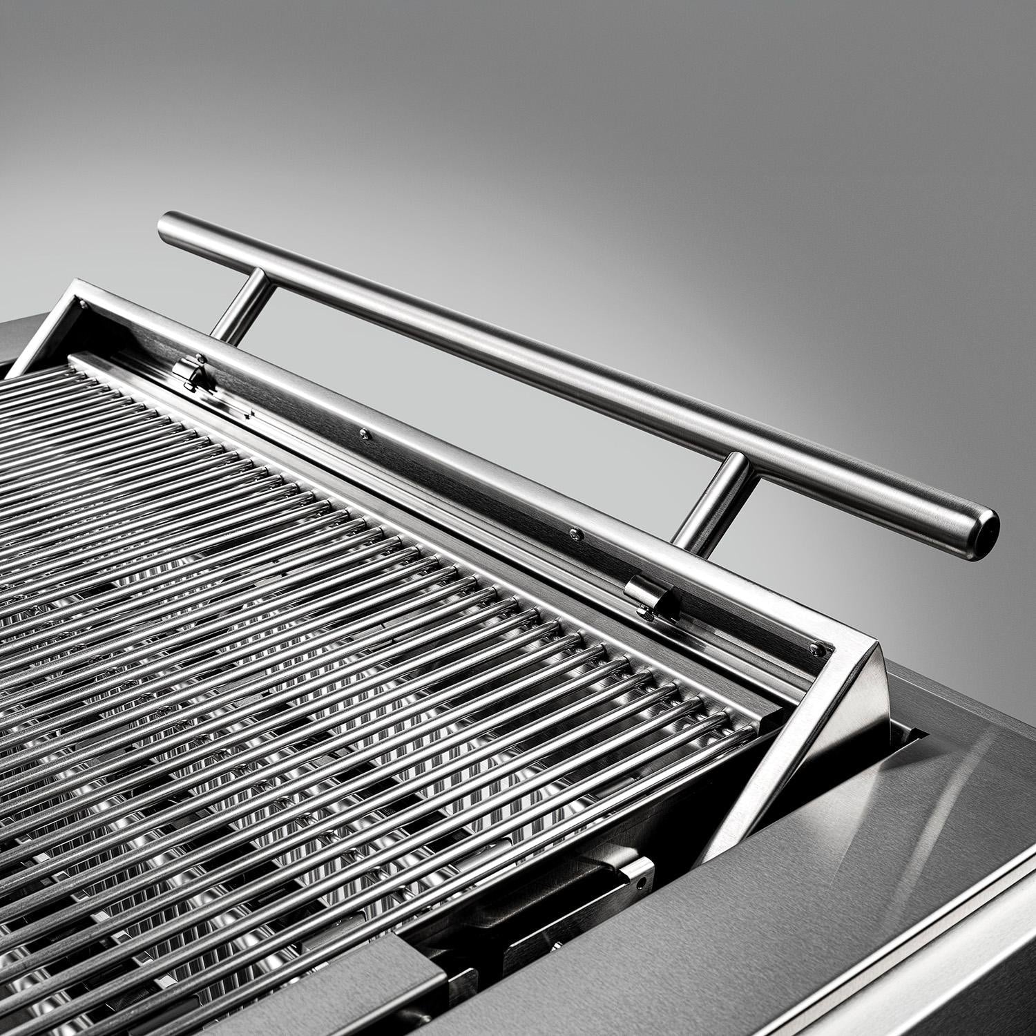 Caliber 42-in Natural Gas Built-In Rockwell Grill - Gloss Black w/ Chrome Hardware - CRG-42BN00-A-044-H02 - Image 4