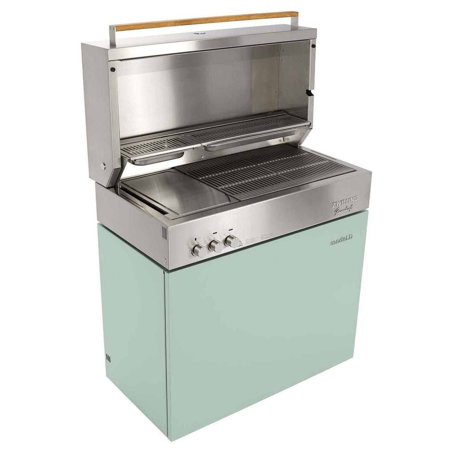 Flammkraft Model D Propane Gas Grill - Pool - 1029544